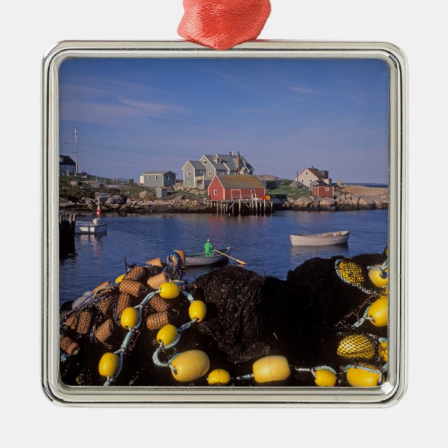 Adorno Metálico Norteamérica, Canadá, Nueva Escocia, Peggy's (Frente)