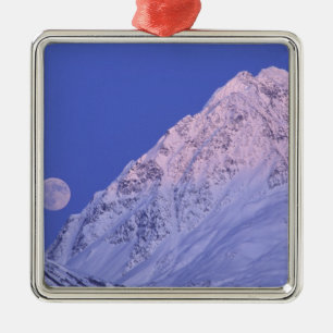 Adorno Metálico Norteamérica, EE. UU., Alaska, río Knik,