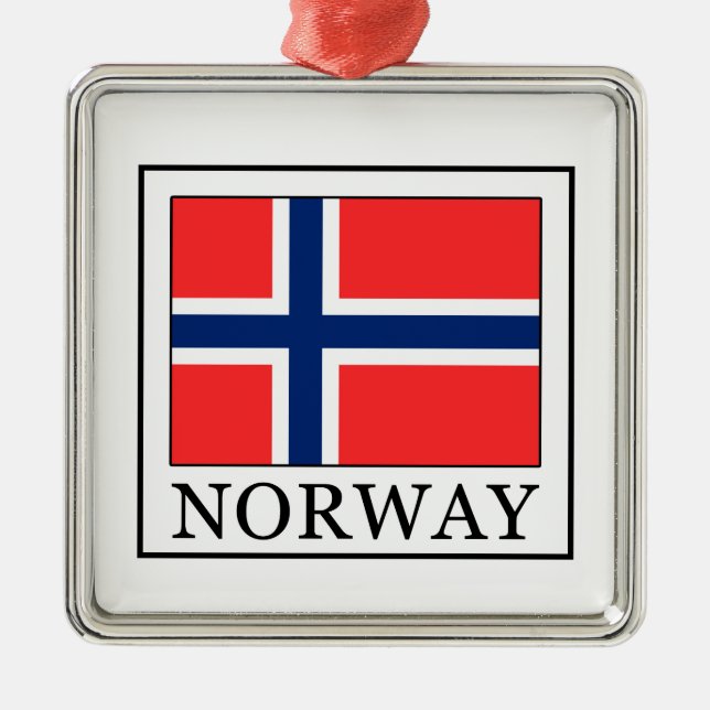 Adorno Metálico Noruega (Frente)