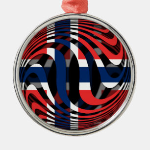 Adorno Metálico Noruega #1