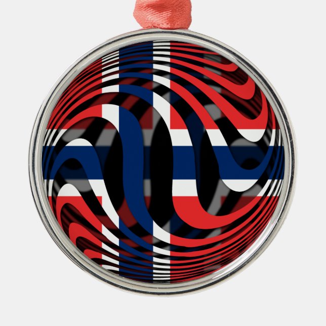 Adorno Metálico Noruega #1 (Frente)