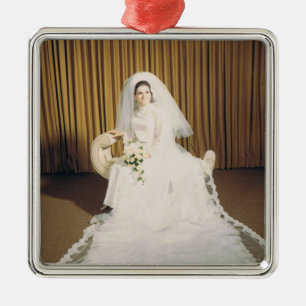 Adorno Metálico Novia retro