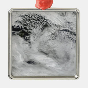 Adorno Metálico nubes de onda Nave-onda-formadas