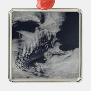 Adorno Metálico nubes Nave-onda-formadas en el indio del sur Oce