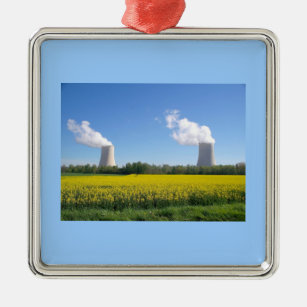 Adorno Metálico Nuclear power planta - Central nuclear