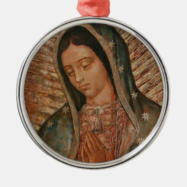 Adorno Metálico nuestra dama de guadalupe (Frente)