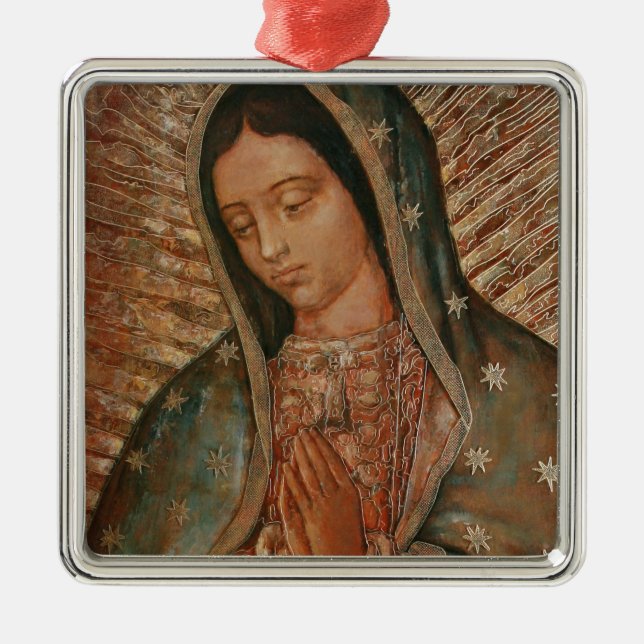 Adorno Metálico nuestra dama de guadalupe (Frente)