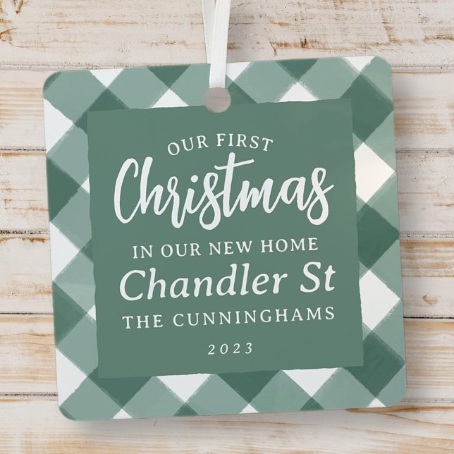 Adorno Metálico Nuestra primera Navidad en nuestro nuevo hogar mod (Subido por el creador)