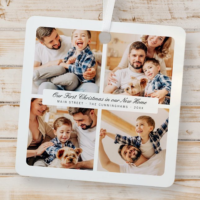 Adorno Metálico Nuestra Primera Navidad En Nuestro Nuevo Hogar Mod (Subido por el creador)