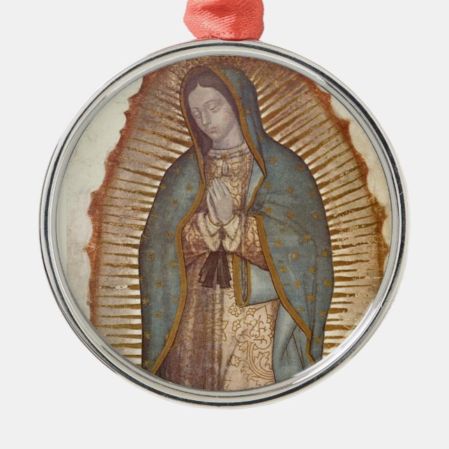 Adorno Metálico Nuestra Señora de Guadalupe (Frente)