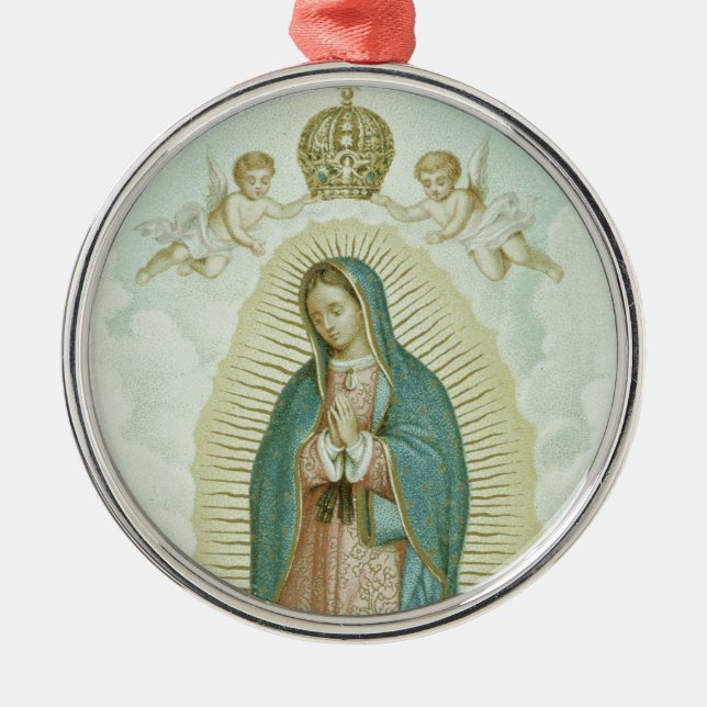 Adorno Metálico Nuestra Señora De Guadalupe (Frente)