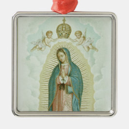 Adorno Metálico Nuestra Señora De Guadalupe
