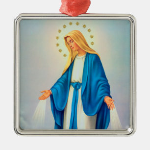 Adorno Metálico Nuestra Señora Inmaculada Concepción
