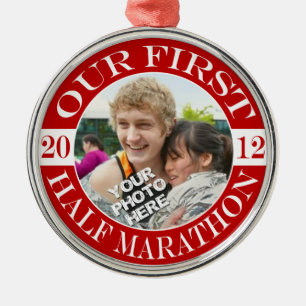 Adorno Metálico Nuestro maratón de la primera mitad - 2012