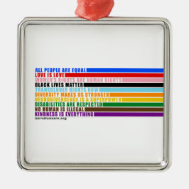 Adorno Metálico Nuestros valores son