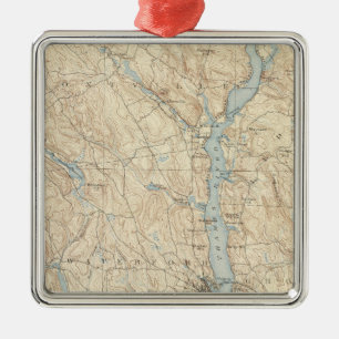 Adorno Metálico Nueva Londres hoja de 29