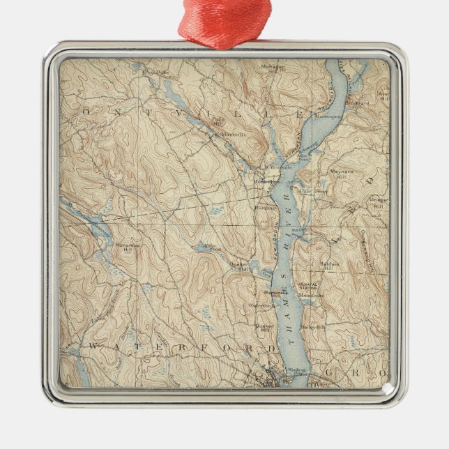 Adorno Metálico Nueva Londres hoja de 29 (Frente)