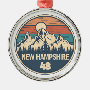 Adorno Metálico Nuevo Hampshire 48 Sunset