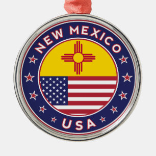 Adorno Metálico Nuevo México, Nuevo México pegatina, caso de teléf
