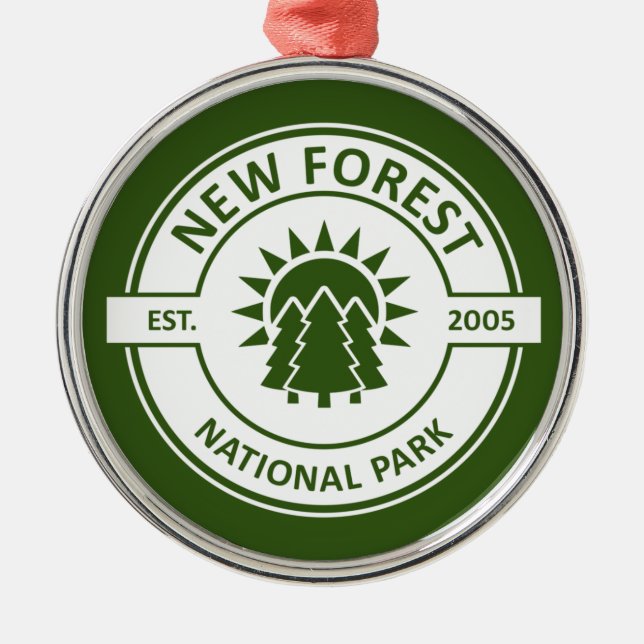Adorno Metálico Nuevo Parque Nacional Forestal (Frente)