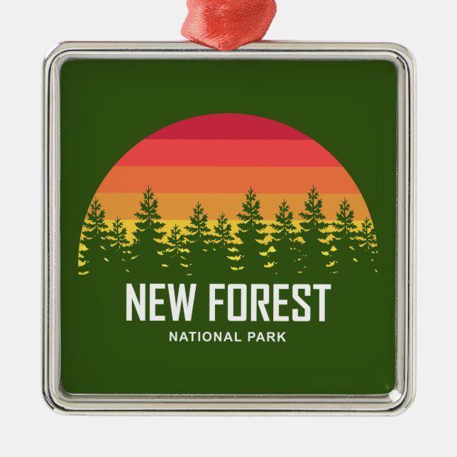 Adorno Metálico Nuevo Parque Nacional Forestal (Frente)