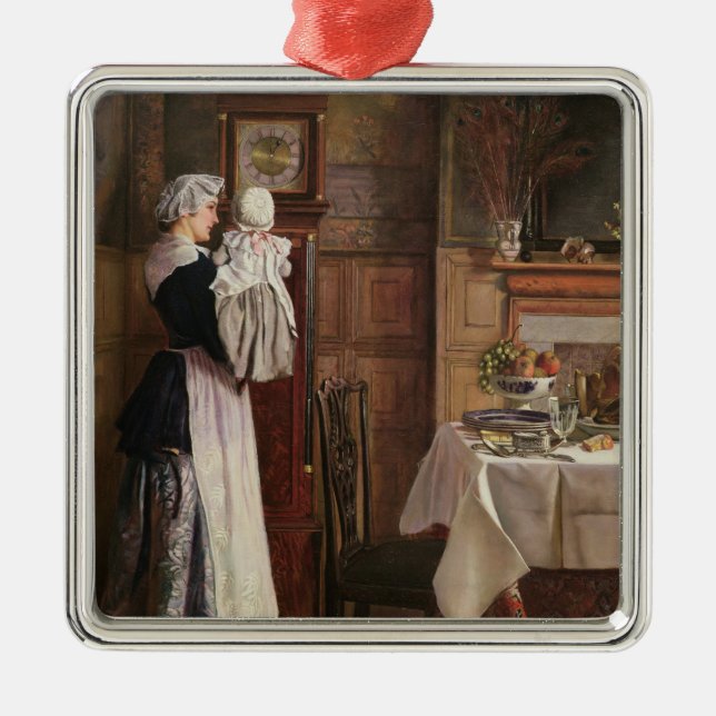 Adorno Metálico Nuez dura, Dickory, muelle (Frente)