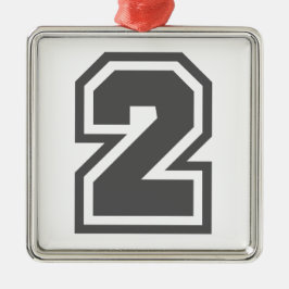 Adorno Metálico Número 2