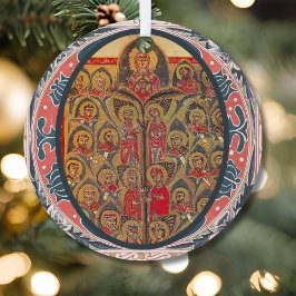 Adorno Metálico O Radix Jesse Tree of Jesse Advent