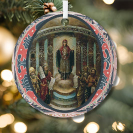 Adorno Metálico O Sapientia Icono de la Santa Sabiduría Adviento