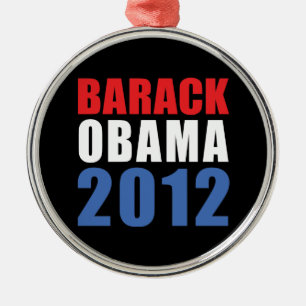 Adorno Metálico Obama 2012