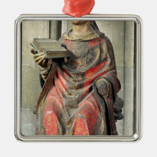 Adorno Metálico Obispo de St Germain de Auxerre