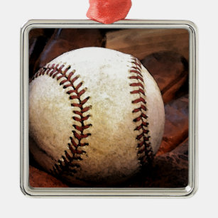 Adorno Metálico Obra de arte de béisbol