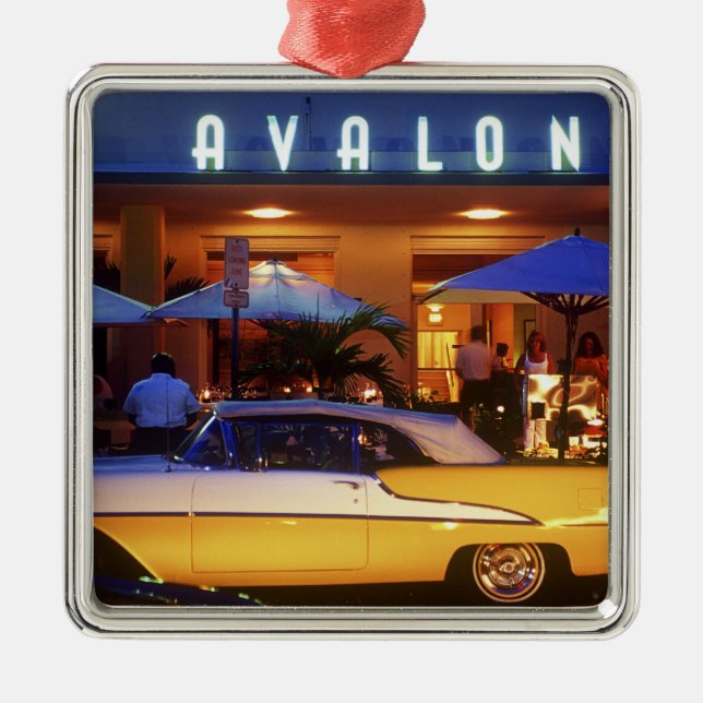 Adorno Metálico Ocean Drive, South Beach, Miami Beach, (Frente)