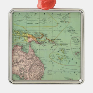 Adorno Metálico Oceanía, Malasia