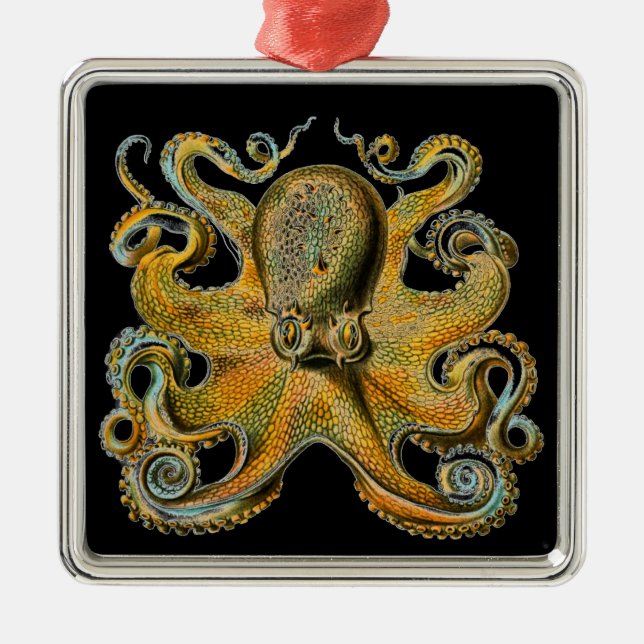 Adorno Metálico Octopus (Frente)