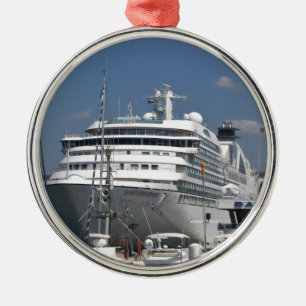 Adorno Metálico Odisea de Seabourn del barco de cruceros