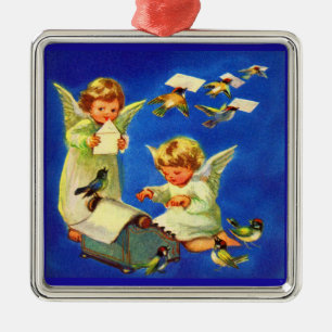 Adorno Metálico oficina de correo de angel