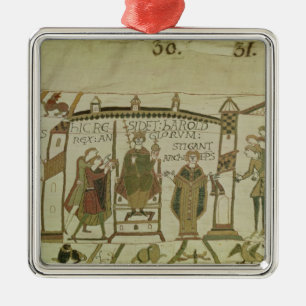 Adorno Metálico Ofrecen Harold la corona y