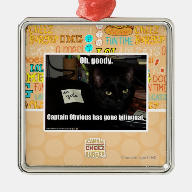 Adorno Metálico Oh, goody. (Frente)