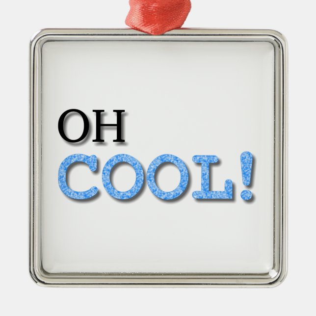 Adorno Metálico Oh Guay Text (Frente)