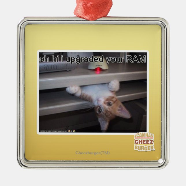 Adorno Metálico oh hola aumenté su RAM (Frente)