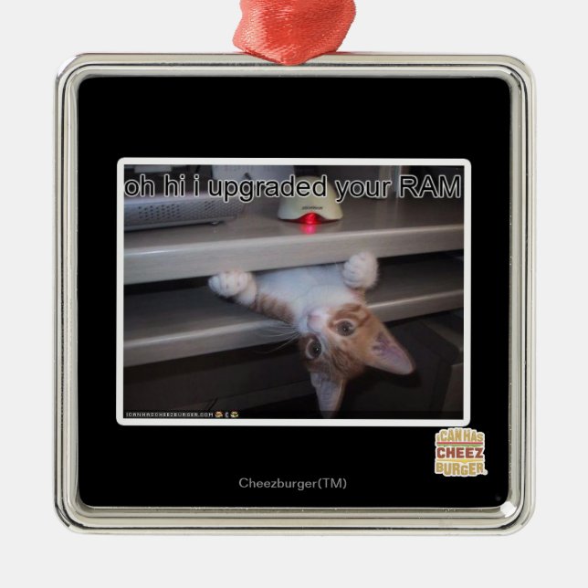 Adorno Metálico oh hola aumenté su RAM (Frente)