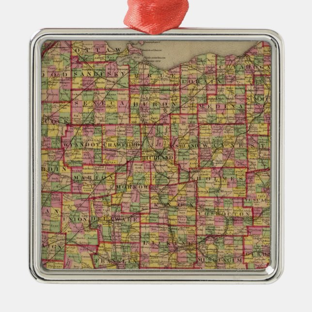 Adorno Metálico Ohio 3 (Frente)