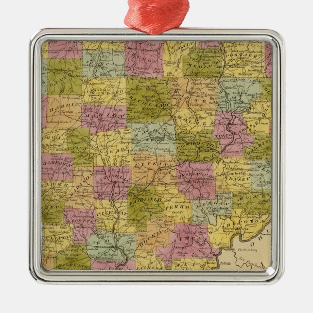 Adorno Metálico Ohio 3 (Frente)