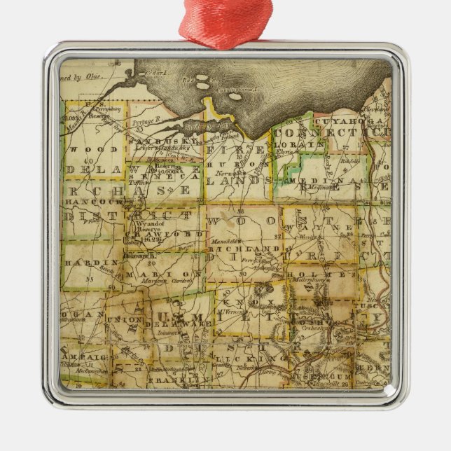 Adorno Metálico Ohio 4 (Frente)