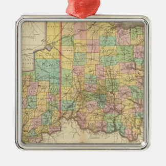 Adorno Metálico Ohio e Indiana