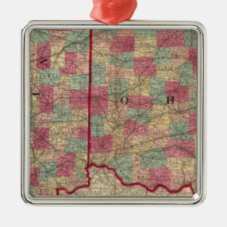 Adorno Metálico Ohio e Indiana 3