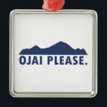 Adorno Metálico Ojai California Please<br><div class="desc">Ojai es una pequeña ciudad en el condado de Ventura, California, al noroeste de Los Ángeles. La ciudad está situada en un valle de las montañas de Topatopa y cuenta con un centro de pueblo lleno de galerías de arte y tiendas de Nueva Era. Bordeando el norte, el Bosque Nacional...</div>