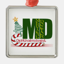 Ojo OPTHAMOLOGISTA MERRY CHRISTMAS MD MÉDICA