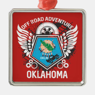 Adorno Metálico Oklahoma Off Road Adventure 4x4 Travellers Mudding